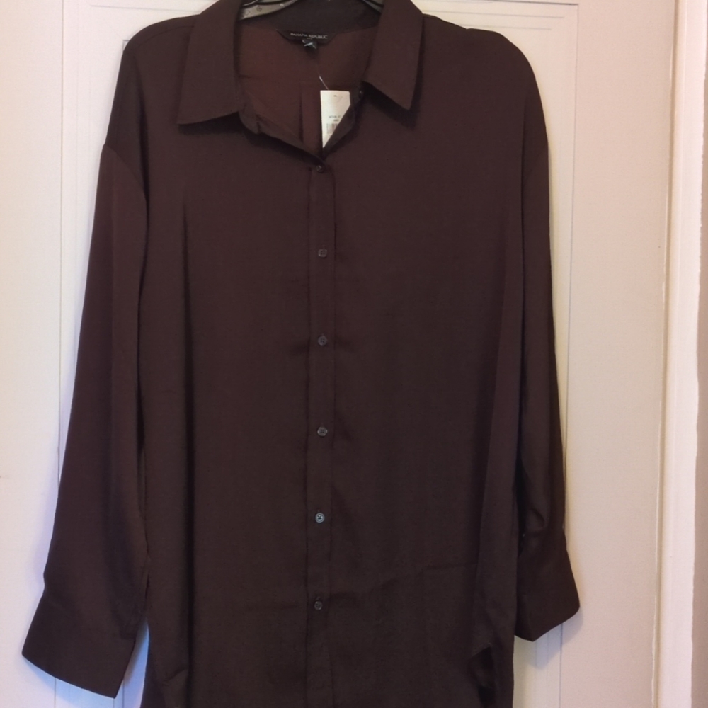 Banana Republic long sleeve blouse